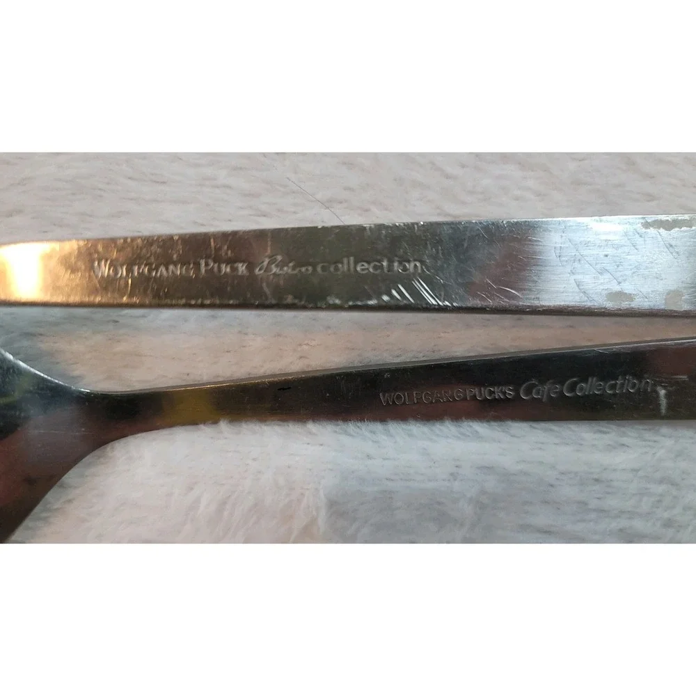 Wolfgang Puck Bistro‎ Cookware Set Stainless Steel Slotted Spatula & Spoon